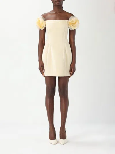 ELISABETTA FRANCHI DRESS ELISABETTA FRANCHI WOMAN COLOR YELLOW,426436003