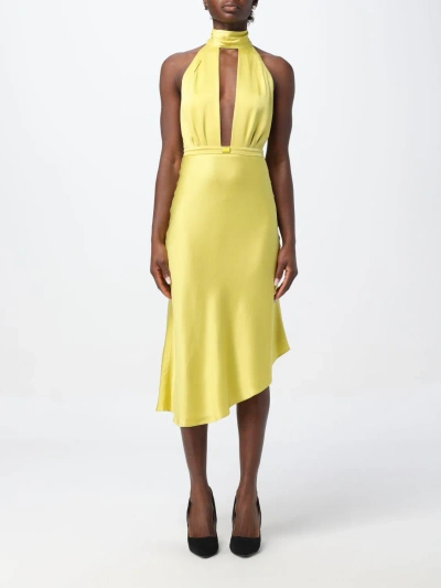 Elisabetta Franchi Dress  Woman In Yellow