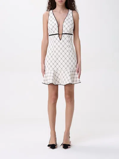 ELISABETTA FRANCHI DRESS ELISABETTA FRANCHI WOMAN COLOR YELLOW CREAM,426415090