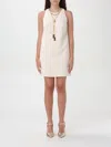 Elisabetta Franchi Dress  Woman Color Yellow Cream In Yellow Cream