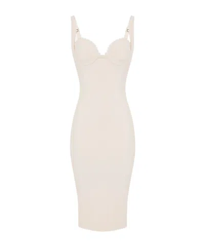 ELISABETTA FRANCHI ELISABETTA FRANCHI DOUBLE STRETCH CRÊPE DRESS
