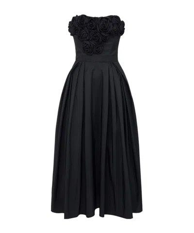 Elisabetta Franchi Dress In Black