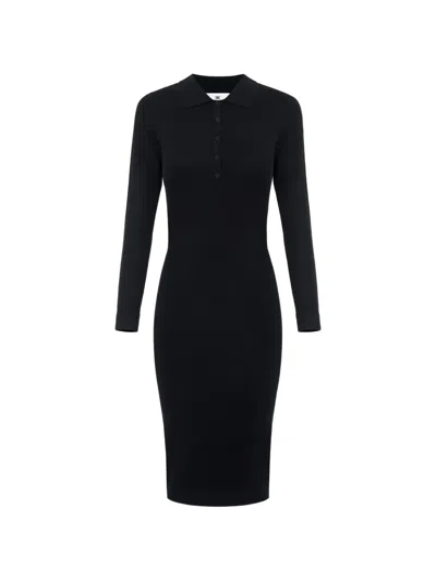 Elisabetta Franchi Dress In Knit Fabric In Multi