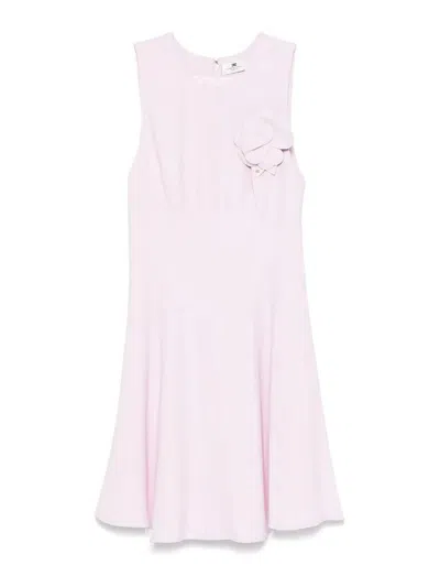 ELISABETTA FRANCHI VESTIDO MIDI - ROSADO