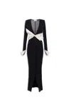 Elisabetta Franchi Dress  Woman Color Black In White