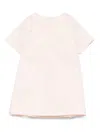 Elisabetta Franchi Dress With Bow In Pink