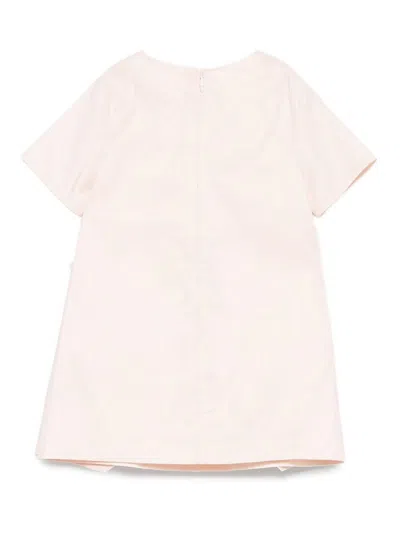 Elisabetta Franchi Dress With Bow In Pink