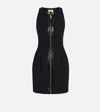 Elisabetta Franchi Dress With Craquele Details In Black