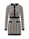 ELISABETTA FRANCHI ELISABETTA FRANCHI DRESS WITH LOGO