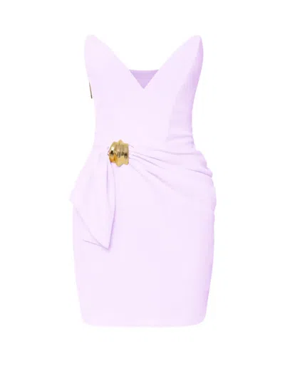 ELISABETTA FRANCHI ELISABETTA FRANCHI DRESS WITH MACRO BOW