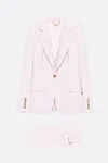 Elisabetta Franchi Single-breasted Lilac Suit