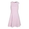 Elisabetta Franchi Light Crepe Dress With Floral Detail