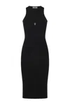 Elisabetta Franchi Dresses Blacks And Greys In Black