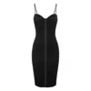 Elisabetta Franchi Fitted Evening Dress With Ruched Detailing