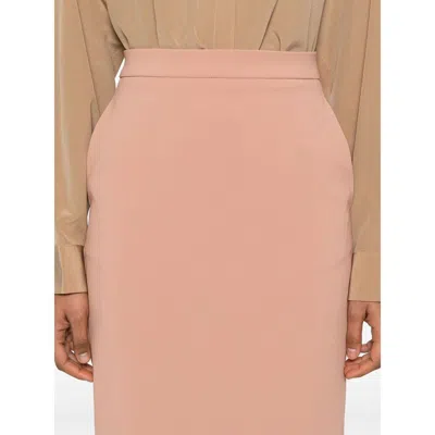 Elisabetta Franchi Midi Skirts In Blush