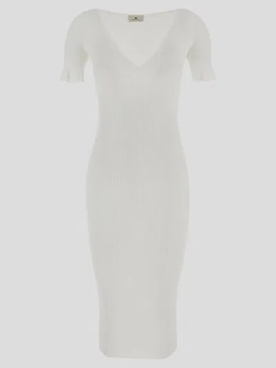 Elisabetta Franchi Dresses In Beige