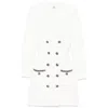 Elisabetta Franchi Vestido Corto - Beis In Beige