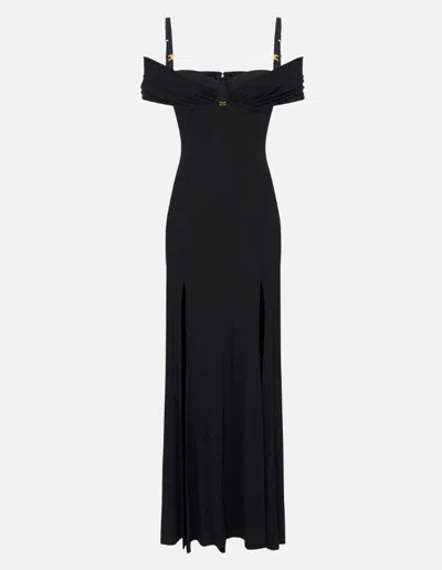 Elisabetta Franchi Dresses In Black