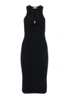 Elisabetta Franchi Dresses Blacks And Greys In Black
