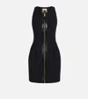 Elisabetta Franchi Dress With Craquele Details In Black