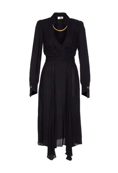 Elisabetta Franchi Dresses In Black