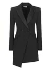 Elisabetta Franchi Crepe Dress In Black