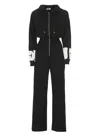 Elisabetta Franchi Knitted Suit Trousers Elastic Waistband In Black