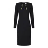 Elisabetta Franchi Dresses Blacks And Greys In Black