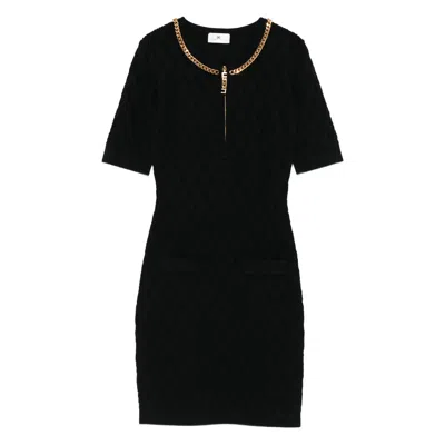ELISABETTA FRANCHI DRESSES BLACK