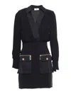 Elisabetta Franchi Dress In Black