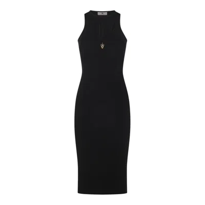 ELISABETTA FRANCHI DRESSES BLACKS AND GREYS