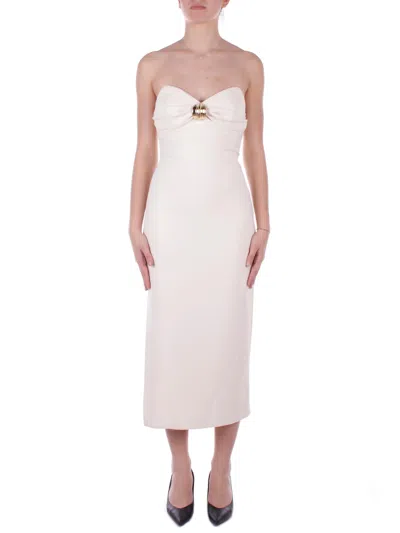 Elisabetta Franchi Dresses In Burro Bianco