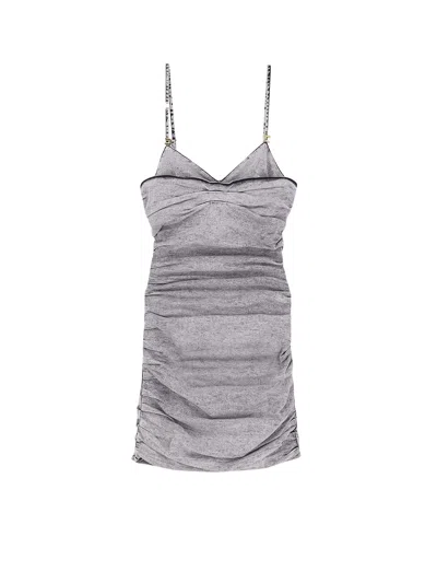 Elisabetta Franchi Dresses Grey In Gray