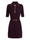 Elisabetta Franchi Dresses Merlot In Red