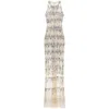 Elisabetta Franchi Pixel-pattern Sequin-embroidered Tulle Red Carpet Dress In Multicolor