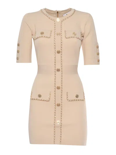 Elisabetta Franchi Dress  Woman Color White In Weiss