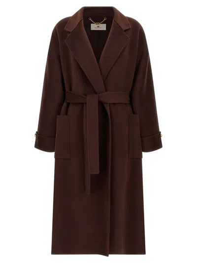ELISABETTA FRANCHI ELISABETTA FRANCHI DRESSING GOWN COAT