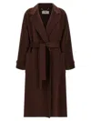 Elisabetta Franchi Dressing Gown Coat Coats And Trench Coats Brown In Brown
