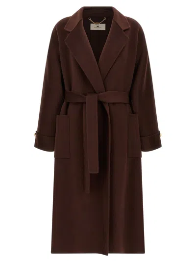 ELISABETTA FRANCHI DRESSING GOWN COAT