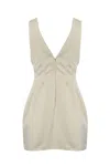 Elisabetta Franchi Duchess Dress With Sequin Bow