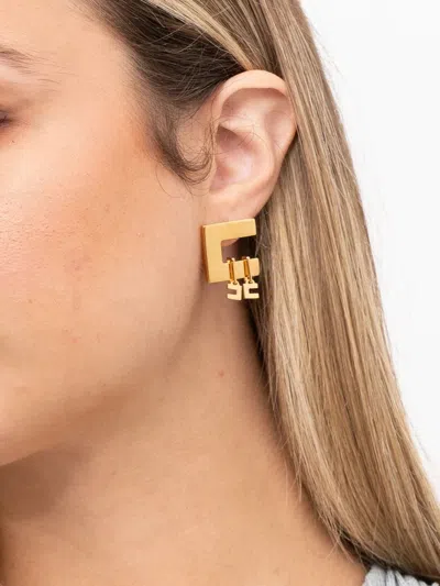 Elisabetta Franchi Earrings  Or03k56e2 U95 In Gold