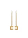 Elisabetta Franchi Earrings With Pendant In Gold