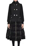 Elisabetta Franchi Eco-friendly Down Jacket In Black