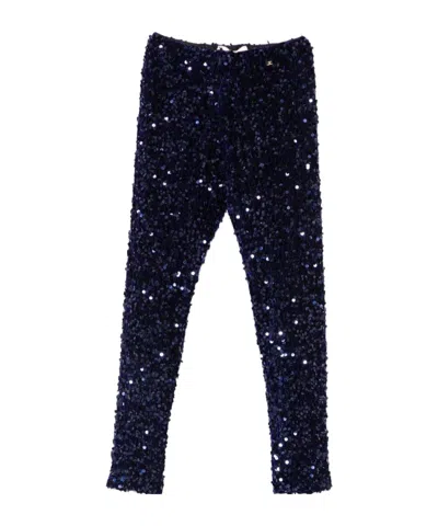 Elisabetta Franchi Elastic-waist Casual Trousers In Black