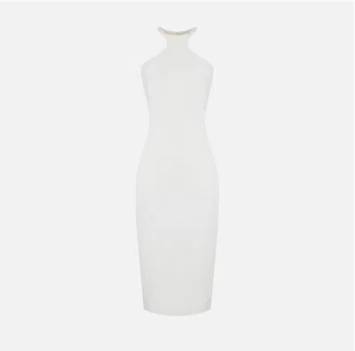 Elisabetta Franchi Elegant Mini Dress For Spring/summer 2026 In Nude