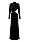 Elisabetta Franchi Elegant Suit With Sequins In Black