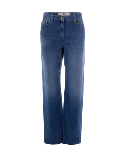 Elisabetta Franchi Elegant Women's Jeans - Ss26 Collection In Blue