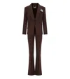 Elisabetta Franchi Elisabetta Frachi Coffee Suit In Black
