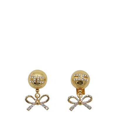 ELISABETTA FRANCHI ELISABETTA FRANCHI EMBELLISHED EARRINGS