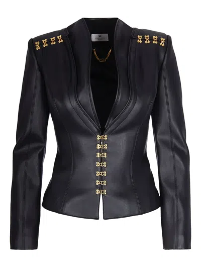 ELISABETTA FRANCHI EMBELLISHED JACKET